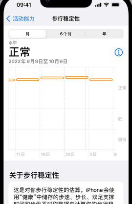 江孜iPhone手机维修如何在iPhone开启'步行稳定性通知'