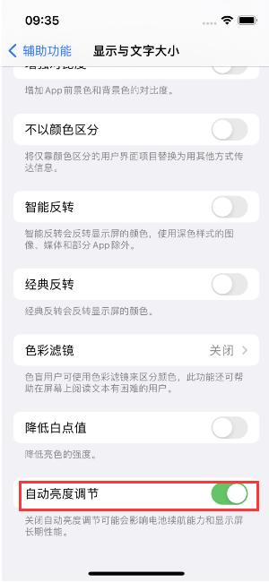 江孜苹果15维修店分享iPhone 15 Pro系列屏幕亮度 