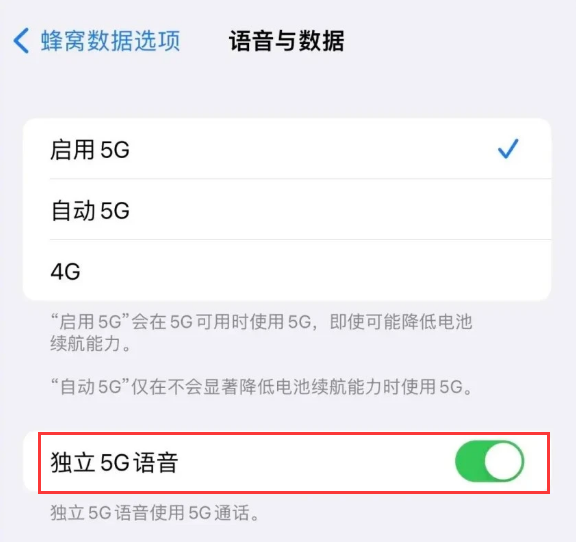 江孜苹果14维修分享iPhone 14 Pro如何开启VoNR 