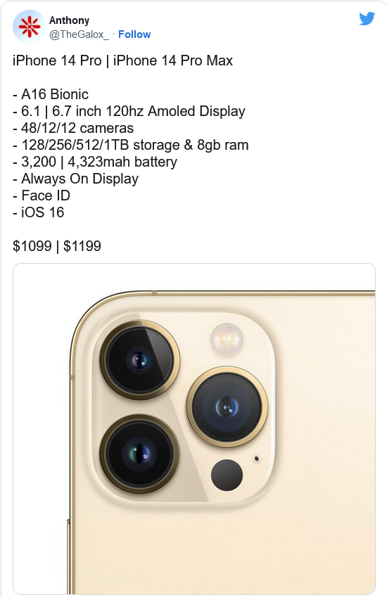 江孜苹果14维修分享iPhone 14全系涨价 