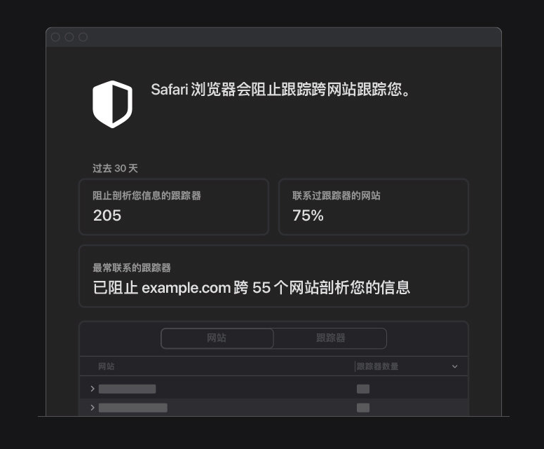 江孜苹果手机维修分享如何在 Safari 浏览器中查看和打开隐私报告 